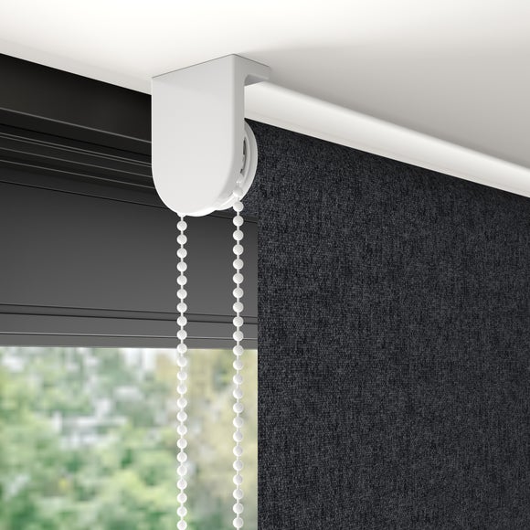 Luna Blackout Made to Measure Roller Blind Luna Black