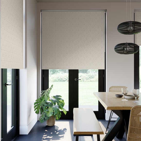 Linen Look Blackout Made to Measure Roller Blind