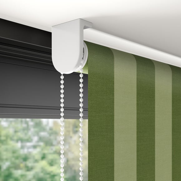 Elements Stripe Daylight Made to Measure Roller Blind Elements Stripe Olive