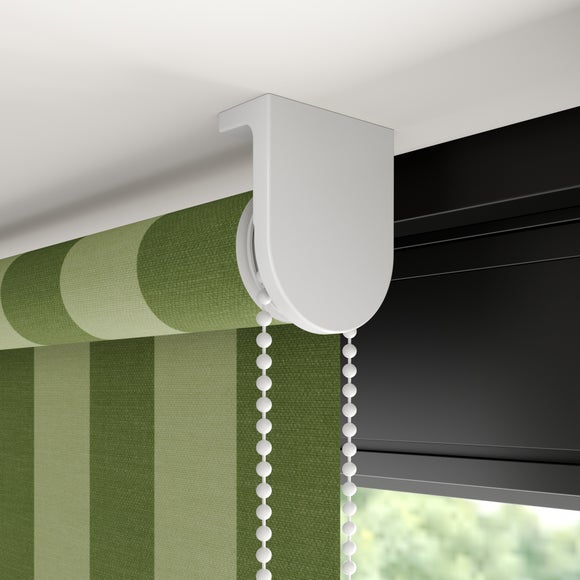Elements Stripe Daylight Made to Measure Roller Blind Elements Stripe Olive