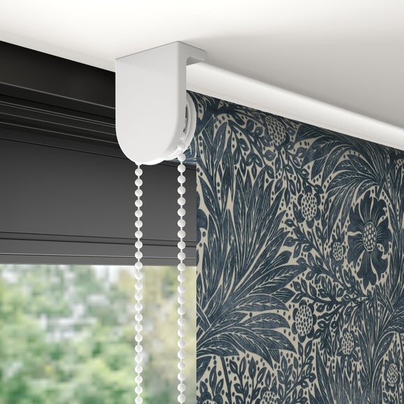 William Morris at Home Marigold Blackout Made to Measure Roller Blind Marigold Navy