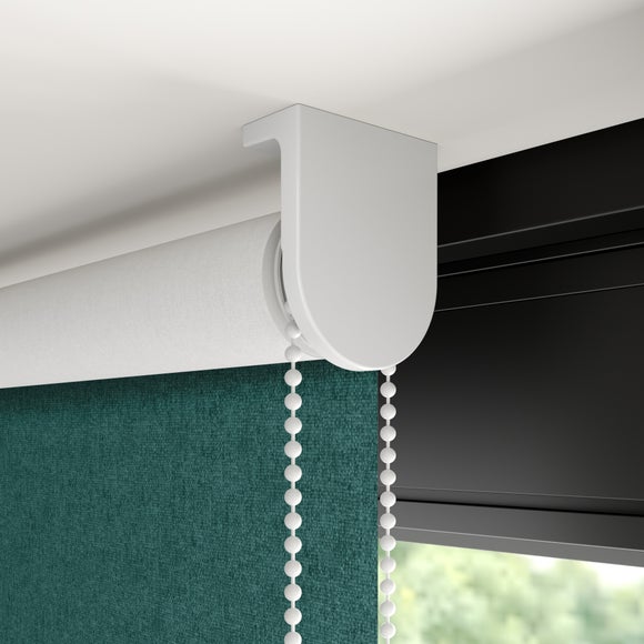 Luna Blackout Made to Measure Roller Blind Dark Teal