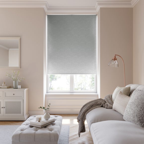Crayton Blackout Made to Measure Roller Blind Charcoal