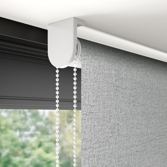 Crayton Blackout Made to Measure Roller Blind Charcoal