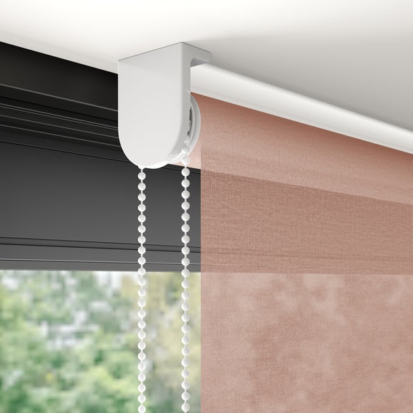 Sheer Made to Measure Roller Blind Blush