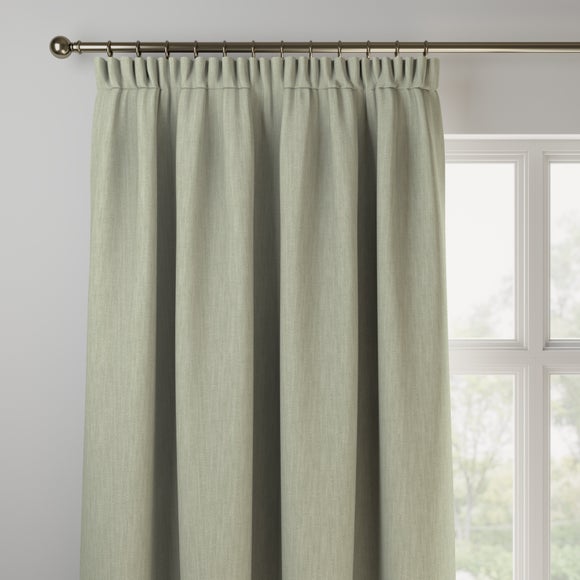 Herringbone Made to Measure Curtain Herringbone Mistletoe