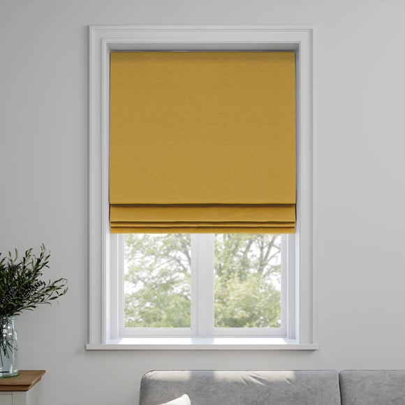 Lunar Made to Measure Roman Blind Lunar Old Gold