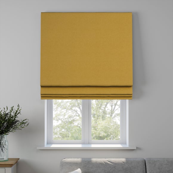 Lunar Made to Measure Roman Blind Lunar Old Gold