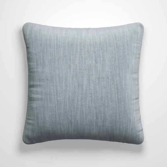 Herringbone Made to Measure Cushion Cover Herringbone Lake Blue