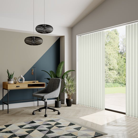 Easy Shade Blackout Made to Measure Vertical Blind Ivory