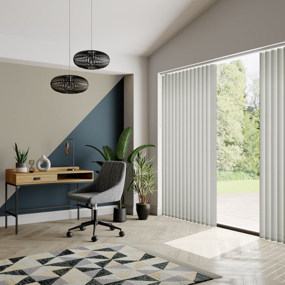 Easy Shade Blackout Made to Measure Vertical Blind Grey