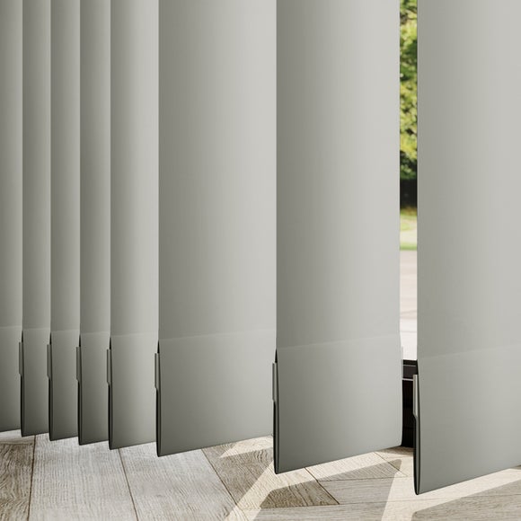 Easy Shade Blackout Made to Measure Vertical Blind Grey