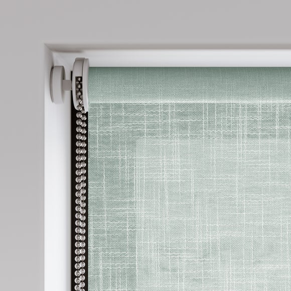 Wexford Moisture Resistant Made to Measure Roller Blind Soft Blue