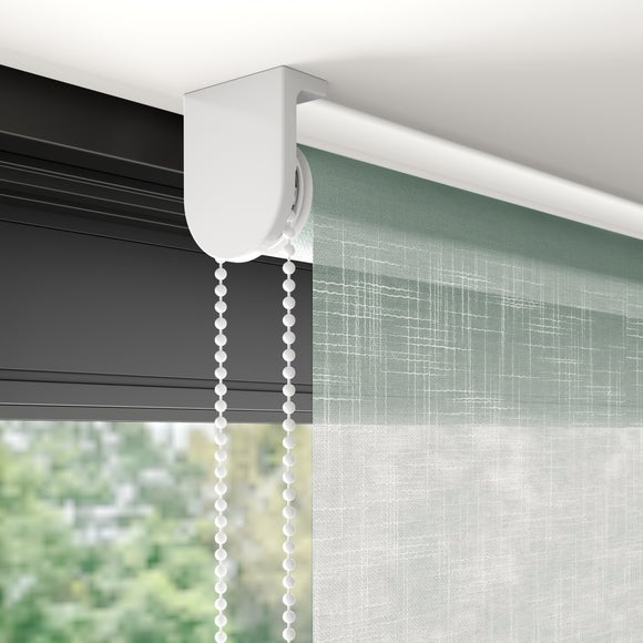 Wexford Moisture Resistant Made to Measure Roller Blind Soft Blue