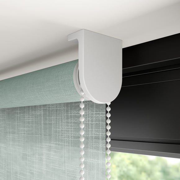Wexford Moisture Resistant Made to Measure Roller Blind Soft Blue