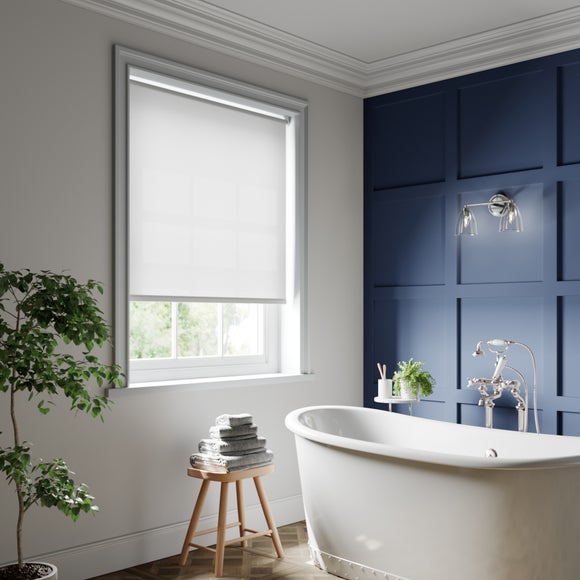 Wexford Moisture Resistant Made to Measure Roller Blind Whisper White