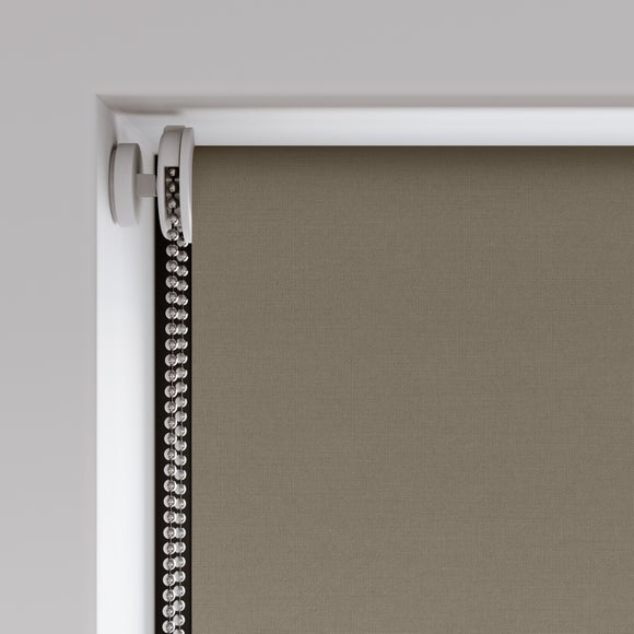 ColourLux Blackout Made to Measure Roller Blind Fawn