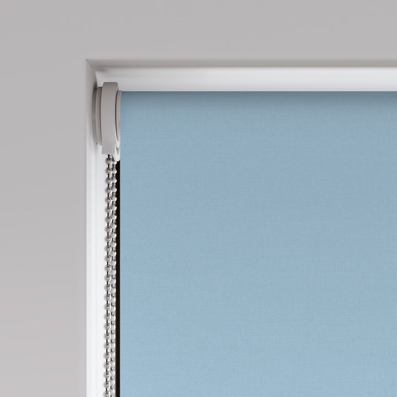 ColourLux Blackout Made to Measure Roller Blind ColourLux Blue