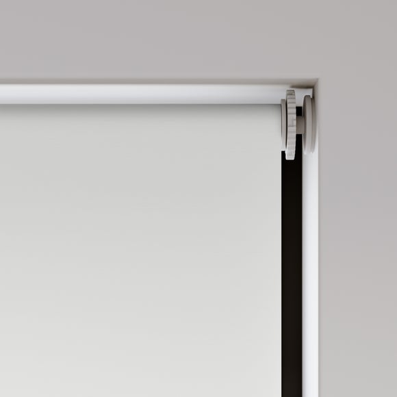 Gloucester Blackout Made to Measure Roller Blind Gloucester White
