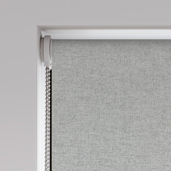 Henley Blackout Made to Measure Roller Blind Henley Silver