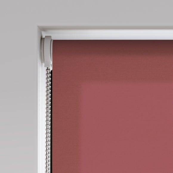 ColourLux Daylight Made to Measure Roller Blind Burgundy