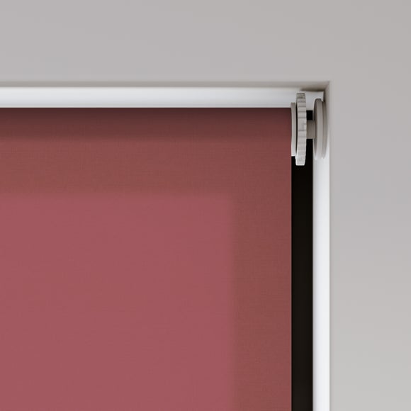 ColourLux Daylight Made to Measure Roller Blind Burgundy