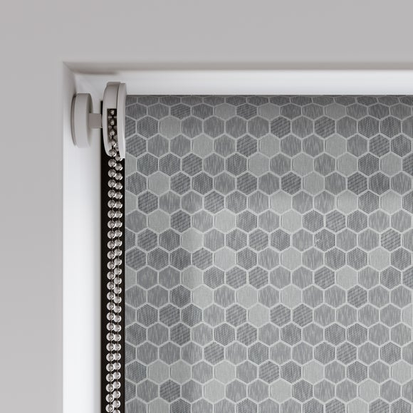 Honeycomb Daylight Made to Measure Roller Blind Grey