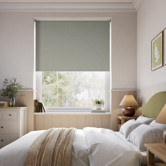 Flax Blackout Made to Measure Roller Blind