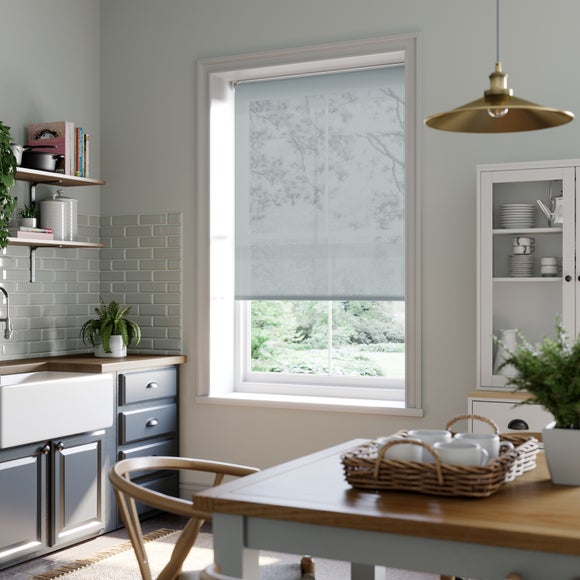 Baxby Fire Retardant Daylight Made to Measure Roller Blind Grey