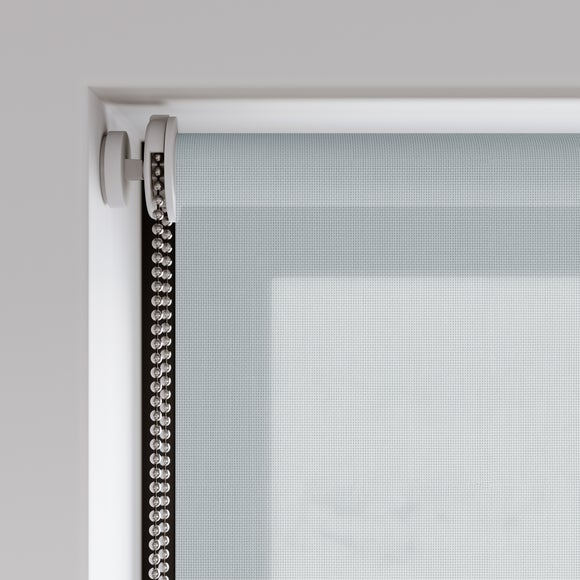 Baxby Fire Retardant Daylight Made to Measure Roller Blind Grey