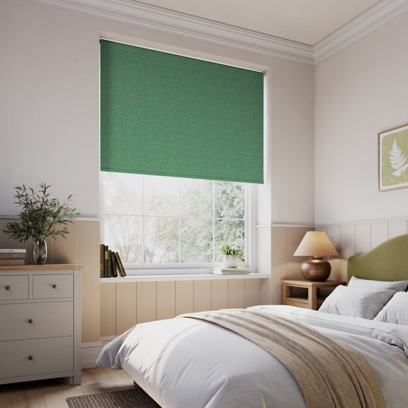 Whitwick Blackout Made to Measure Roller Blind Ivy