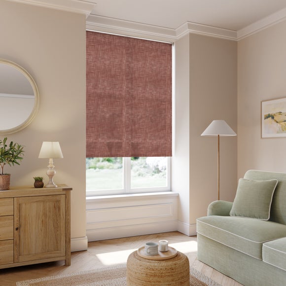 Flax Daylight Made to Measure Roller Blind Terracotta