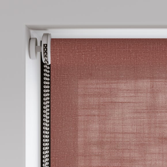 Flax Daylight Made to Measure Roller Blind Terracotta