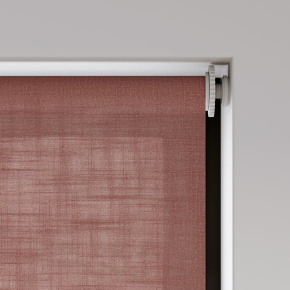 Flax Daylight Made to Measure Roller Blind Terracotta