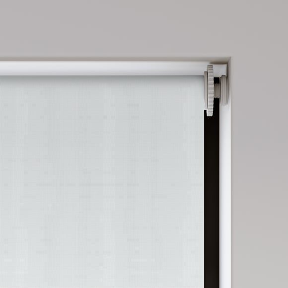 Baxby Fire Retardant Blackout Made to Measure Roller Blind White