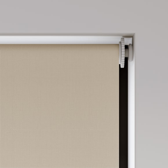 Baxby Fire Retardant Blackout Made to Measure Roller Blind Taupe