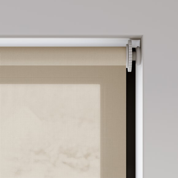 Baxby Fire Retardant Daylight Made to Measure Roller Blind Taupe