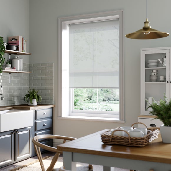 Baxby Fire Retardant Daylight Made to Measure Roller Blind White