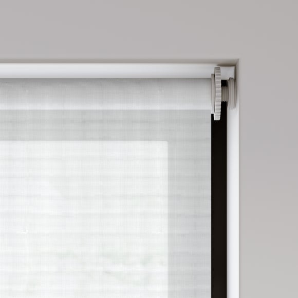 Baxby Fire Retardant Daylight Made to Measure Roller Blind White
