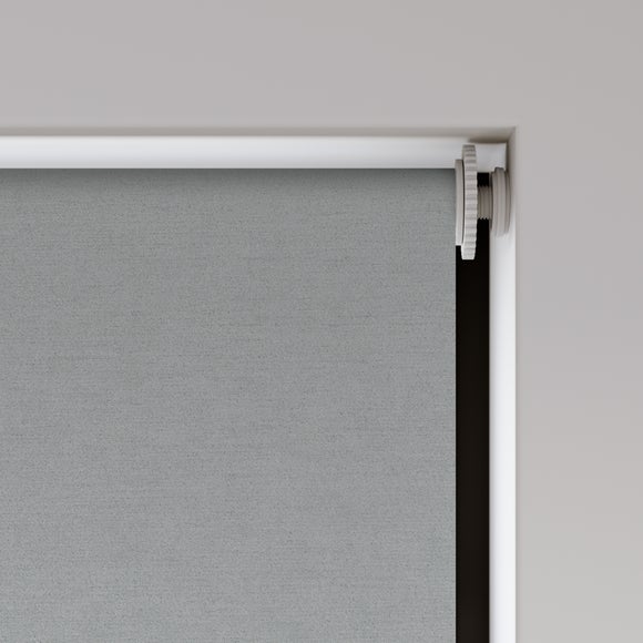 Windsor Blackout Made to Measure Roller Blind Charcoal