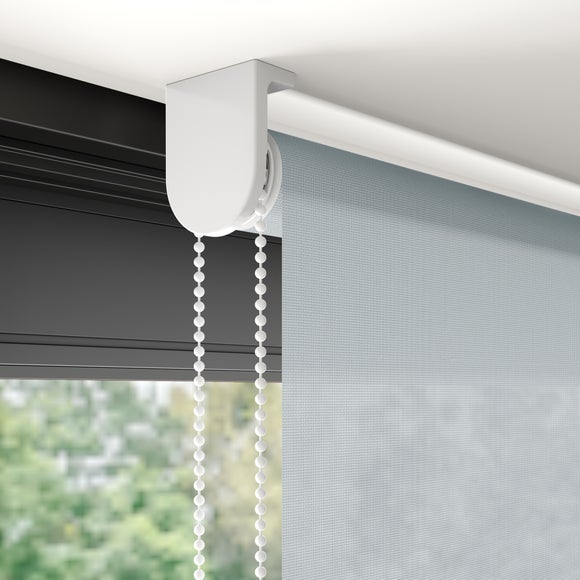Baxby Fire Retardant Daylight Made to Measure Roller Blind Grey