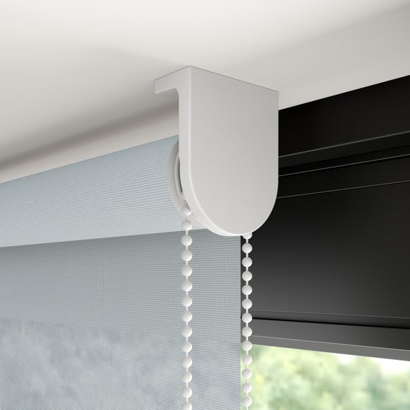 Baxby Fire Retardant Daylight Made to Measure Roller Blind Grey