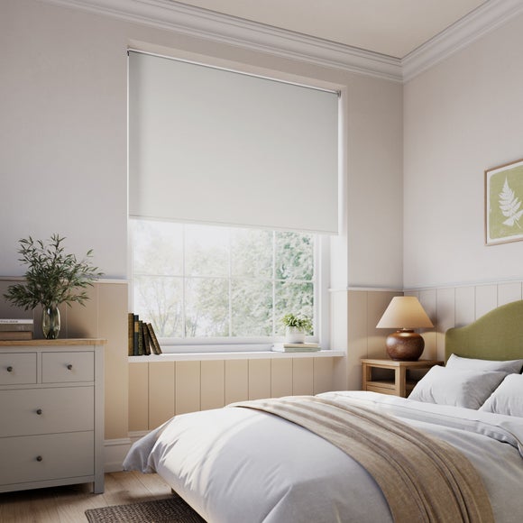 Whitwick Blackout Made to Measure Roller Blind Ivory