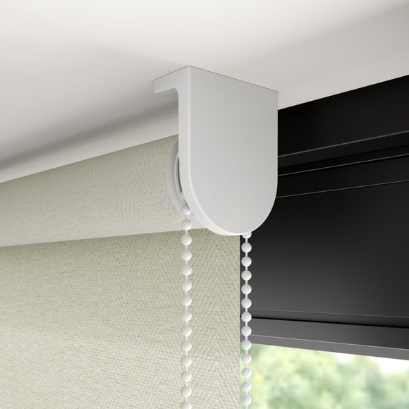 Whitwick Fire Retardant Daylight Made to Measure Roller Blind Oatmeal
