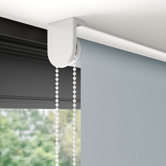Baxby Fire Retardant Blackout Made to Measure Roller Blind Charcoal