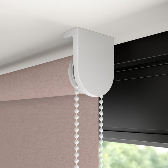 Windsor Fire Retardant Blackout Made to Measure Roller Blind Soft Mauve