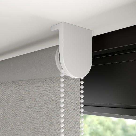 Whitwick Fire Retardant Blackout Made to Measure Roller Blind Chateau Grey