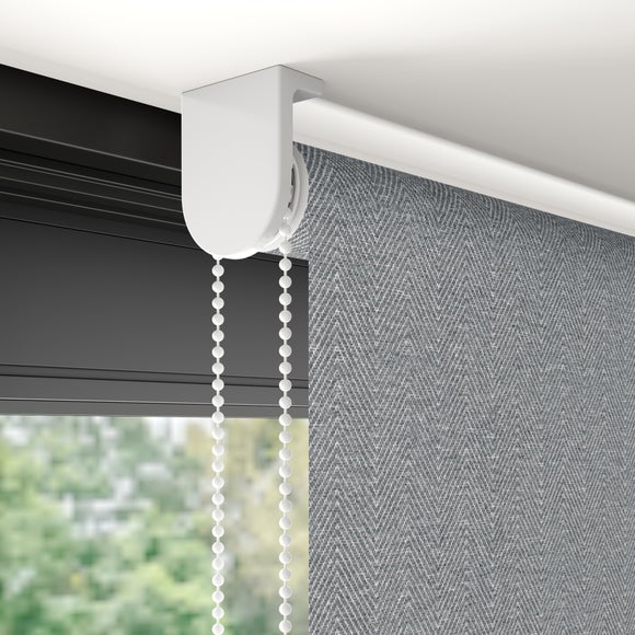 Whitwick Blackout Made to Measure Roller Blind Dove Grey