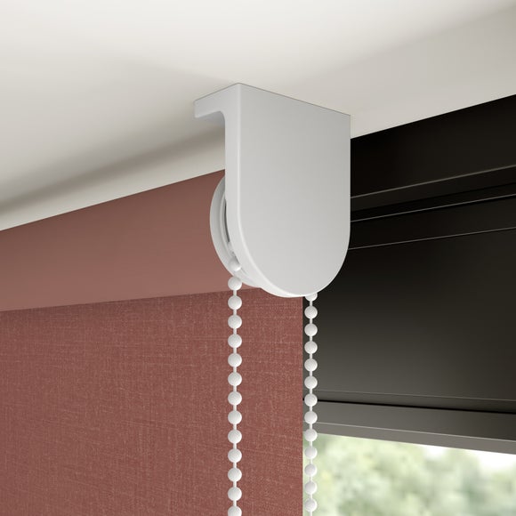 Flax Blackout Made to Measure Roller Blind Terracotta