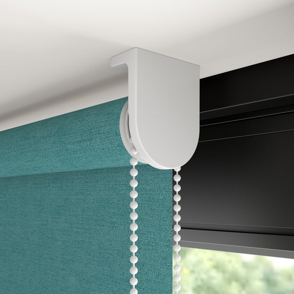 Windsor Fire Retardant Blackout Made to Measure Roller Blind Peacock